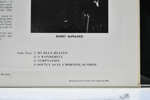 Buddy DeFranco And His Orchestra [버디 드프랑코] ‎- Closed Session - 중고 수입 오리지널 아날로그 LP