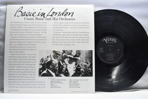 Count Basie Orchestra [카운트 베이시] ‎- Basie In London - 중고 수입 오리지널 아날로그 LP