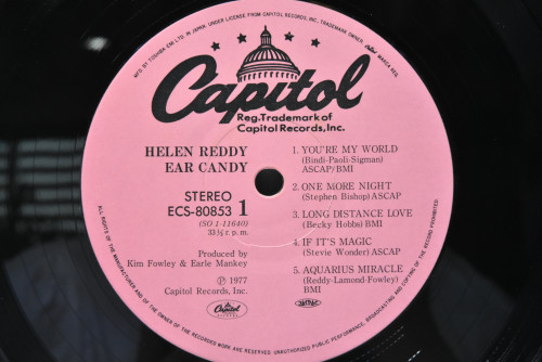 Helen Reddy [헬렌 레디] - Ear Candy ㅡ 중고 수입 오리지널 아날로그 LP