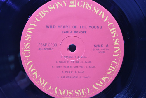 Karla Bonoff [칼라 보노프] - Wild Heart Of The Young - 중고 수입 오리지널 아날로그 LP