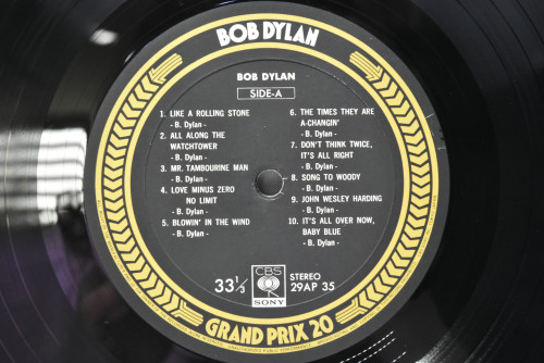Bob Dylan [밥 딜런] - Bob Dylan ㅡ 중고 수입 오리지널 아날로그 LP