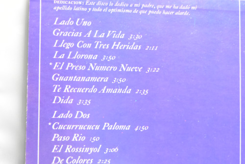 Joan Baez [조안 바에즈] - Gracias A La Vida / Here&#039;e To Life ㅡ 중고 수입 오리지널 아날로그 LP