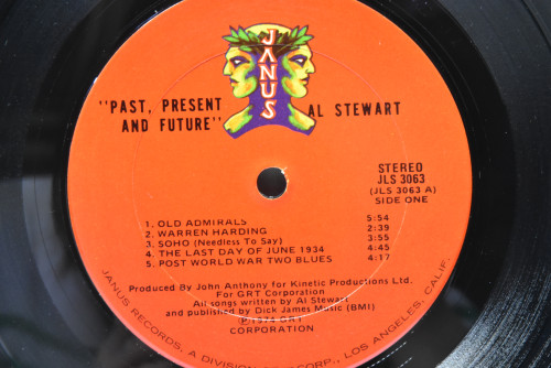 Al Stewart [알 스튜어트] - Past, Present And Future ㅡ 중고 수입 오리지널 아날로그 LP