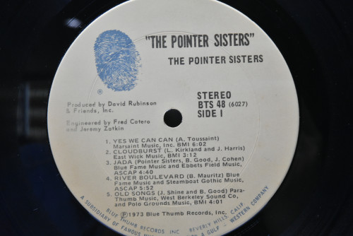 The Pointer Sisters [포인터 시스터즈] - The Pointer Sisters ㅡ 중고 수입 오리지널 아날로그 LP