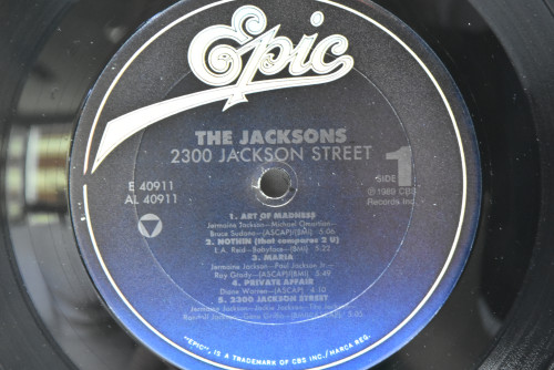 The Jacksons [잭슨스] - 2300 Jackson Street ㅡ 중고 수입 오리지널 아날로그 LP