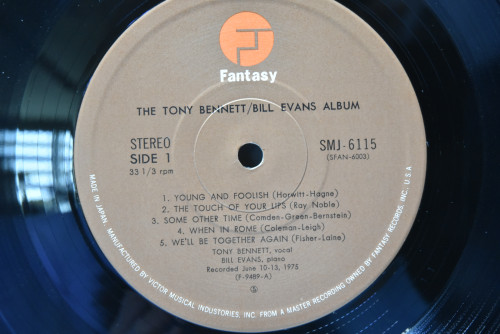 Tony Bennett / Bill Evans [토니 베넷, 빌 에반스] - The Tony Bennett Bill Evans Album  - 중고 수입 오리지널 아날로그 LP