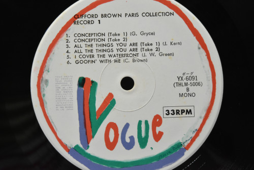 Clifford Brown [클리포드 브라운] ‎- The Complete Paris Collection (3LP BOX) - 중고 수입 오리지널 아날로그 LP