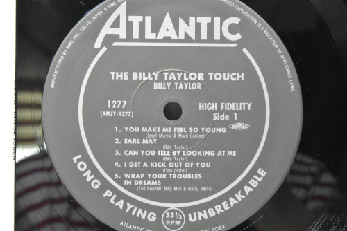 Billy Taylor [빌리 테일러] ‎- The Billy Taylor Touch - 중고 수입 오리지널 아날로그 LP