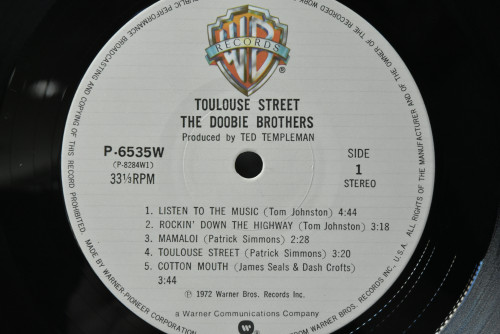 The Doobie Brothers [두비 브라더스] ‎- Toulouse Street - 중고 수입 오리지널 아날로그 LP