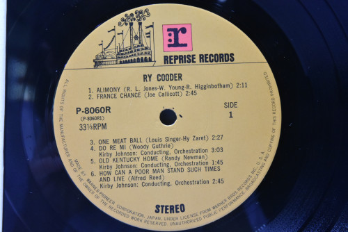 Ry Cooder [라이 쿠더] - Ry Cooder ㅡ 중고 수입 오리지널 아날로그 LP