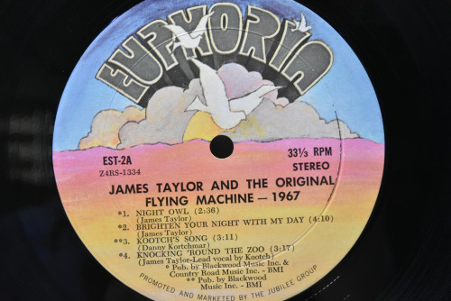 James Taylor And The Original Flying Machine [제임스 테일러] - 1967 ㅡ 중고 수입 오리지널 아날로그 LP