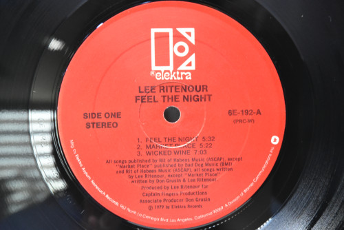 Lee Ritenour [리 릿나워] - Feel The Night - 중고 수입 오리지널 아날로그 LP