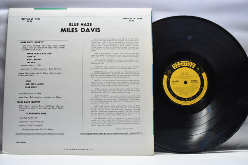 Miles Davis [마일스 데이비스] ‎- Blue Haze - 중고 수입 오리지널 아날로그 LP