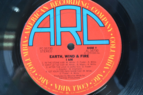 Earth, Wind &amp; Fire [어스 윈드 앤 파이어] - I Am ㅡ 중고 수입 오리지널 아날로그 LP
