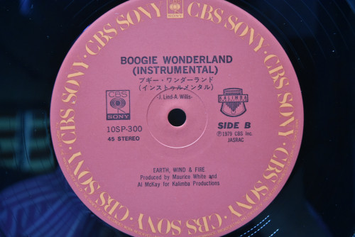 Earth, Wind &amp; Fire [어스 윈드 앤 파이어] - Boogie Wonderland ㅡ 중고 수입 오리지널 아날로그 LP