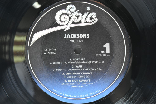 Jacksons [잭슨스, 마이클 잭슨] - Victory ㅡ 중고 수입 오리지널 아날로그 LP