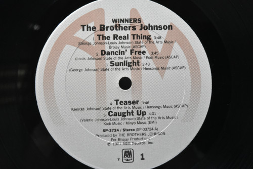The Brothers Johnson [브라더스 존슨] - Winners ㅡ 중고 수입 오리지널 아날로그 LP