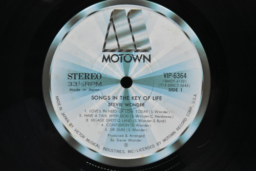 Stevie Wonder [스티비원더] - Songs In The Key Of Life ㅡ 중고 수입 오리지널 아날로그 LP