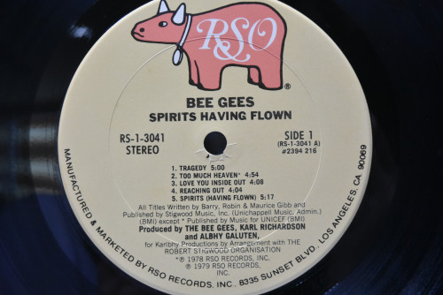 Bee Gees [비지스] - Spirits Having Flown ㅡ 중고 수입 오리지널 아날로그 LP
