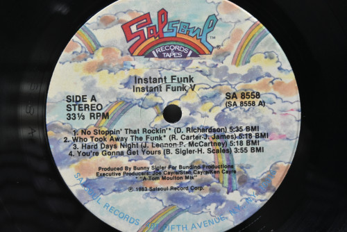 Instant Funk - Instant Funk V ㅡ 중고 수입 오리지널 아날로그 LP