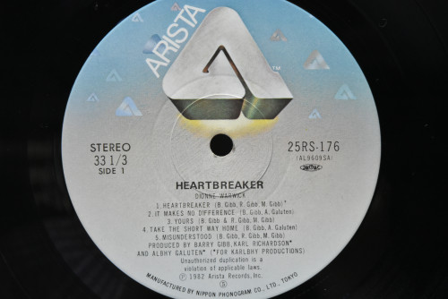 Dionne Warwick [디온 워윅] - Herartbreaker ㅡ 중고 수입 오리지널 아날로그 LP