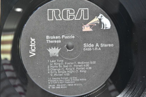 Theresa - Broken Puzzle ㅡ 중고 수입 오리지널 아날로그 LP