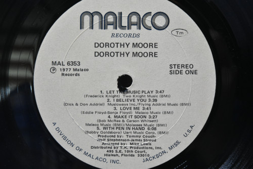 Dorothy Moore - Dorothy Moore ㅡ 중고 수입 오리지널 아날로그 LP