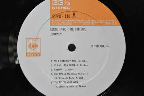 Journey [저니] - Look Into The Future ㅡ 중고 수입 오리지널 아날로그 LP