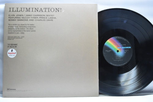 Elvin Jones / Jimmy Garrison Sextet Featuring McCoy Tyner [엘빈 존스] ‎- IIIumination! - 중고 수입 오리지널 아날로그 LP