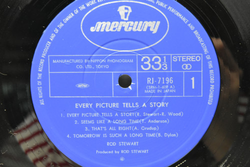 Rod Stewart [로드 스튜어트] ‎- Every Picture Tells A Story - 중고 수입 오리지널 아날로그 LP