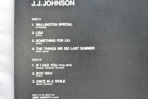 J.J. Johnson [제이제이 존슨] ‎- A Date In New York Vol.1 , Vol.2 - 중고 수입 오리지널 아날로그 LP