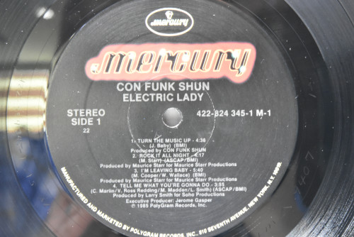 Con Funk Shun - Electric Lady ㅡ 중고 수입 오리지널 아날로그 LP