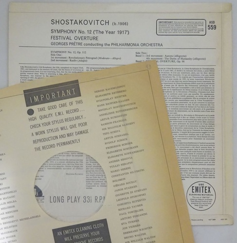 Shostakovitch - Symphony No.12 - Georges Pretre