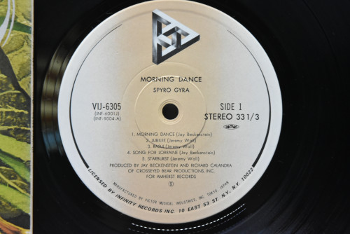 Spyro Gyra [스파이로 자이라] ‎- Morning Dance - 중고 수입 오리지널 아날로그 LP