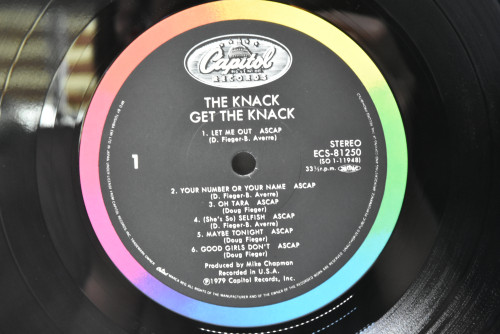 The Knack [더 낵] - Get The Knack ㅡ 중고 수입 오리지널 아날로그 LP