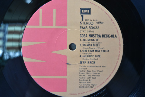 The Jeff Beck Group [제프 벡] - Beck-Ola ㅡ 중고 수입 오리지널 아날로그 LP