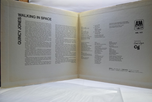 Quincy Jones [퀸시 존스] ‎- Walking In Space - 중고 수입 오리지널 아날로그 LP