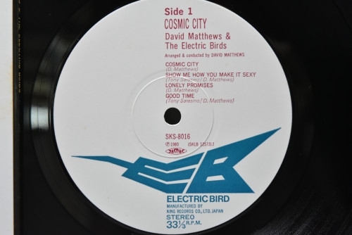 David Matthews &amp; The Electric Birds [데이빗 매튜] ‎- Cosmic City - 중고 수입 오리지널 아날로그 LP