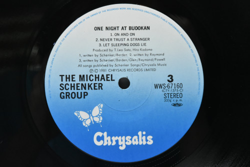 The Michael Schenker Group [마이클 쉥커] - One Night At Budokan ㅡ 중고 수입 오리지널 아날로그 LP