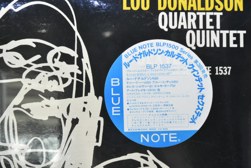 Lou Donaldson [루 도날드슨] ‎- Quartet / Quintet / Sextet (NO OPEN) - 중고 수입 오리지널 아날로그 LP