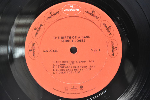 Quincy Jones [퀸시 존스] ‎- The Birth Of A Band - 중고 수입 오리지널 아날로그 LP