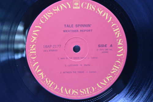 Weather Report [웨더 리포트] ‎- Tale Spinnin&#039; - 중고 수입 오리지널 아날로그 LP