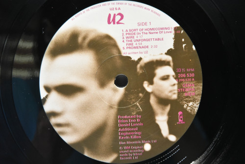 U2 [유투] - The Unforgettable Fire ㅡ 중고 수입 오리지널 아날로그 LP