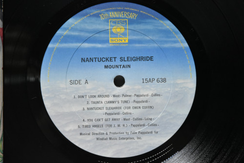 Mountain [마운틴] - Nantucket Sleighride ㅡ 중고 수입 오리지널 아날로그 LP