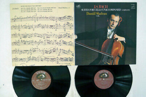 Bach - 6 Cello Suites Complete - Daniel Shafran (2LP)