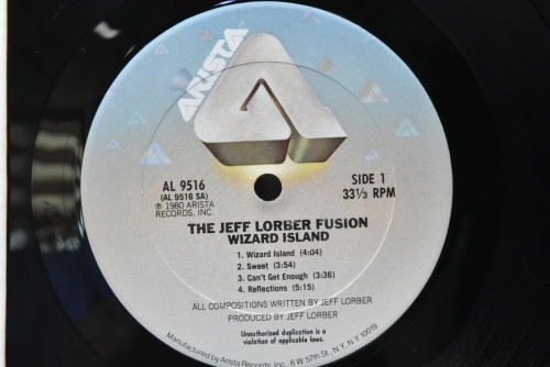 The Jeff Lorber Fusion [제프 로버] - Wizard Island ㅡ 중고 수입 오리지널 아날로그 LP