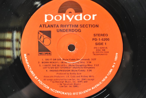 Atlanta Rhythm Section [아틀란타 리듬 섹션] - Underdog ㅡ 중고 수입 오리지널 아날로그 LP