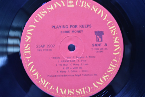 Eddie Money [에디 머니] - Playing For Keeps ㅡ 중고 수입 오리지널 아날로그 LP