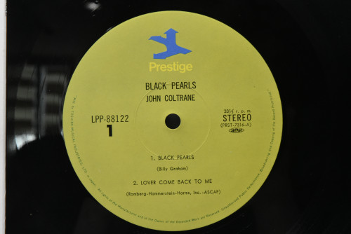 John Coltrane [존 콜트레인] ‎- Black Pearls - 중고 수입 오리지널 아날로그 LP