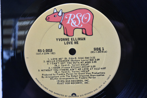 Yvonne Elliman [이본 엘리먼] - Love Me ㅡ 중고 수입 오리지널 아날로그 LP